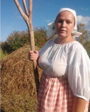 Блуза и юбка из вареного хлопка в народном стиле