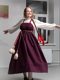Народный сарафан