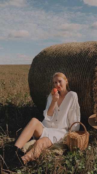 Платье из муслина*