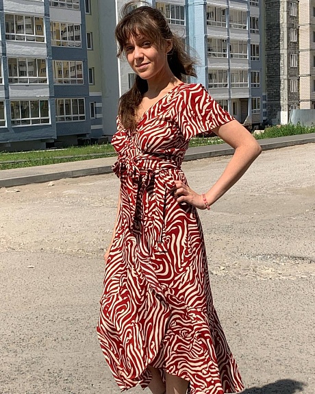 Блуза и юбка из штапеля "Иммерсия"