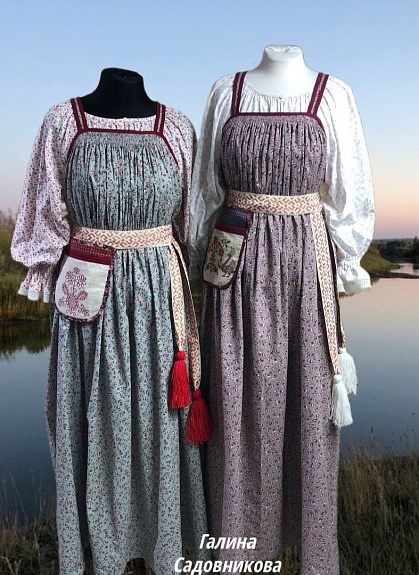 Рубаха и сарафан
