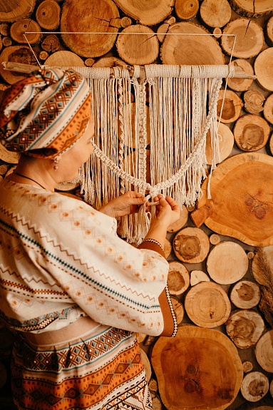 Халаты и тюрбан из полульна