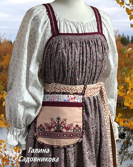 Рубаха и сарафан