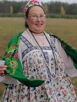 Сарафан в народном стиле из рогожки "Яркий вьюнок - пионы по кайме"