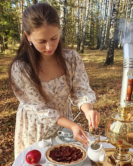 Платье из плательного хлопка с микроворсом "Элиза"