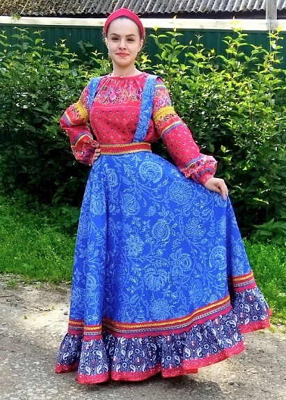 Сарафан "Дивный цветок"