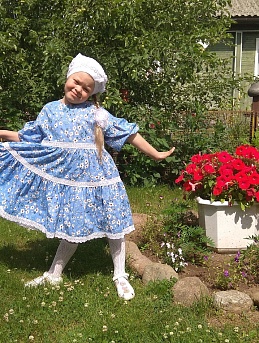 Летнее платье для девочки