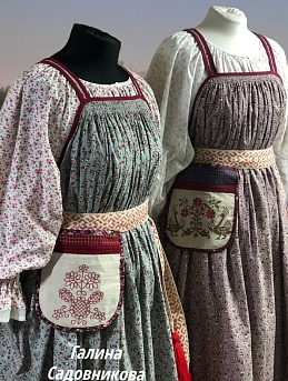 Рубаха и сарафан
