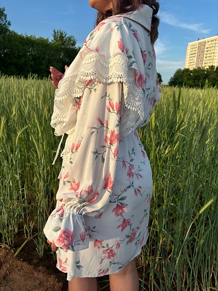 Женственное платье из штапеля "Аяна"