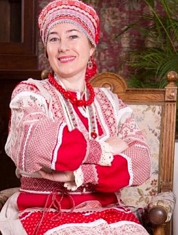 Комплект одежды в народном стиле из полульна Макошь